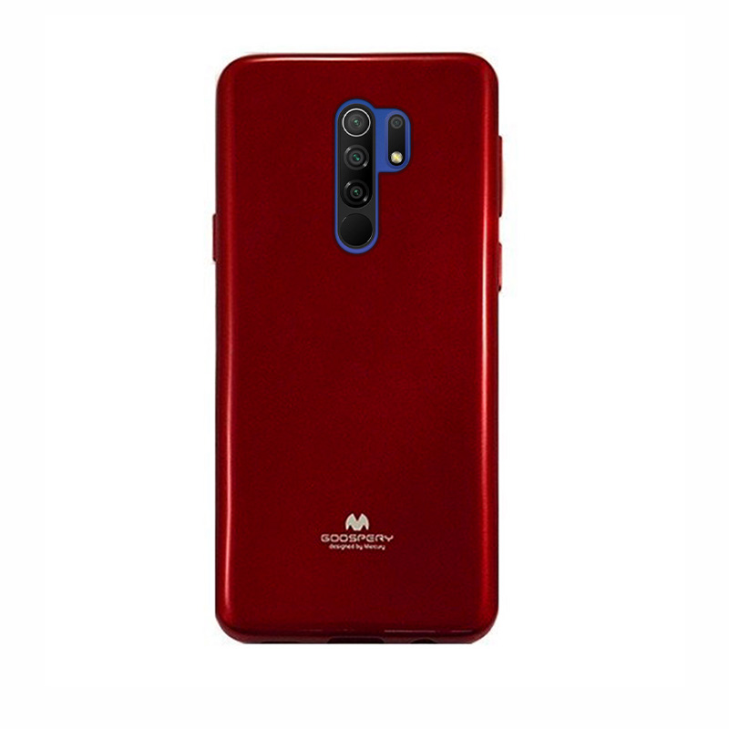 Goospery Jelly Case Back Cover (Xiaomi Redmi 9) red