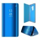 Clear View Case Book Cover (Samsung Galaxy S10e) blue