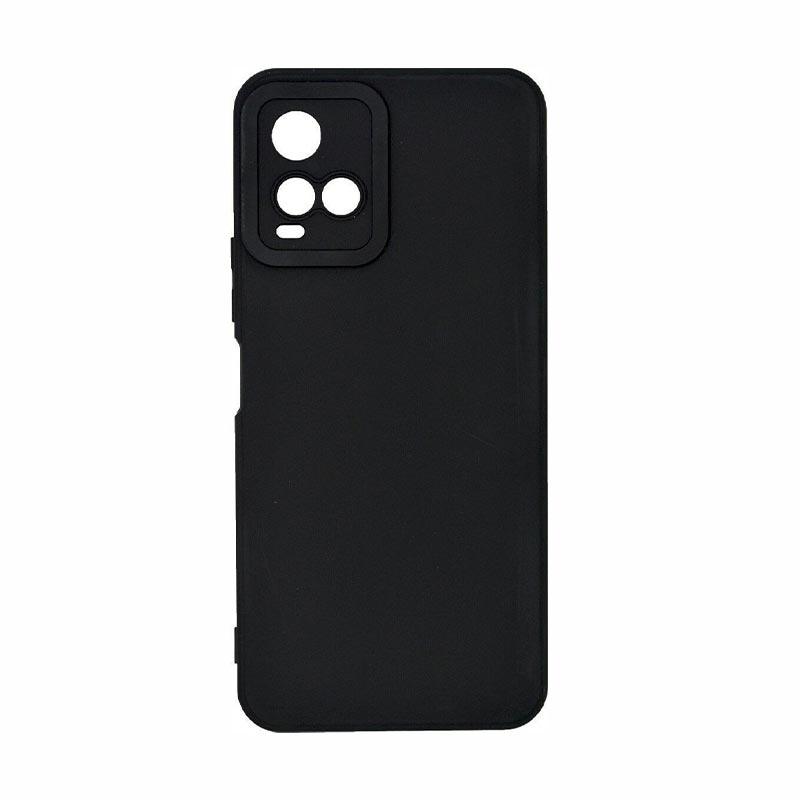 Soft Matt Case Back Cover (Vivo Y33s) black