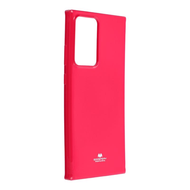Goospery Jelly Case Back Cover (Samsung Galaxy Note 20 Ultra) pink