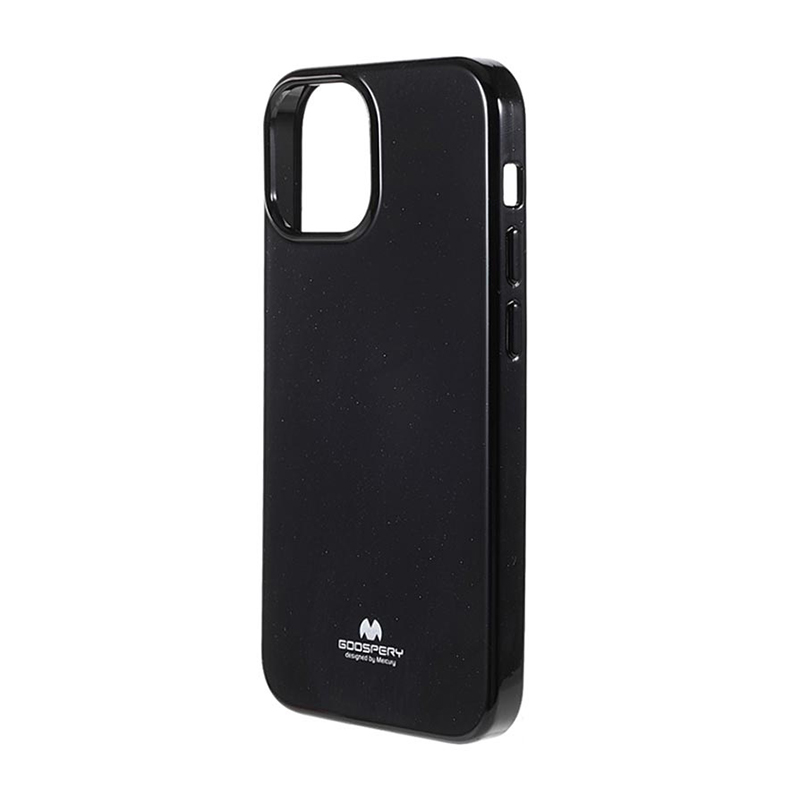 Goospery Jelly Case Back Cover (iPhone 13) black