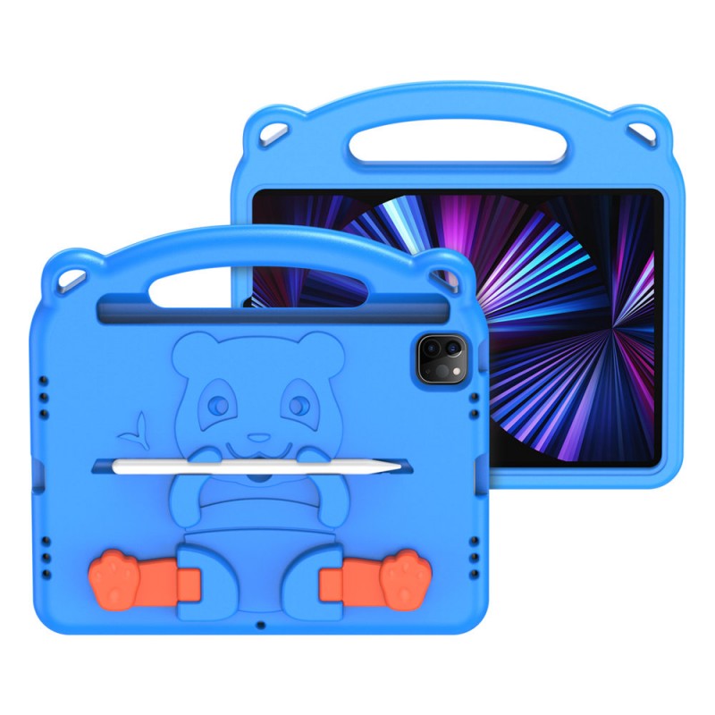 Dux Ducis Panda Kids Armor Case με Θήκη για Στυλό (iPad Pro 11 2018/20/21 - Air 10.9 2020/22) blue