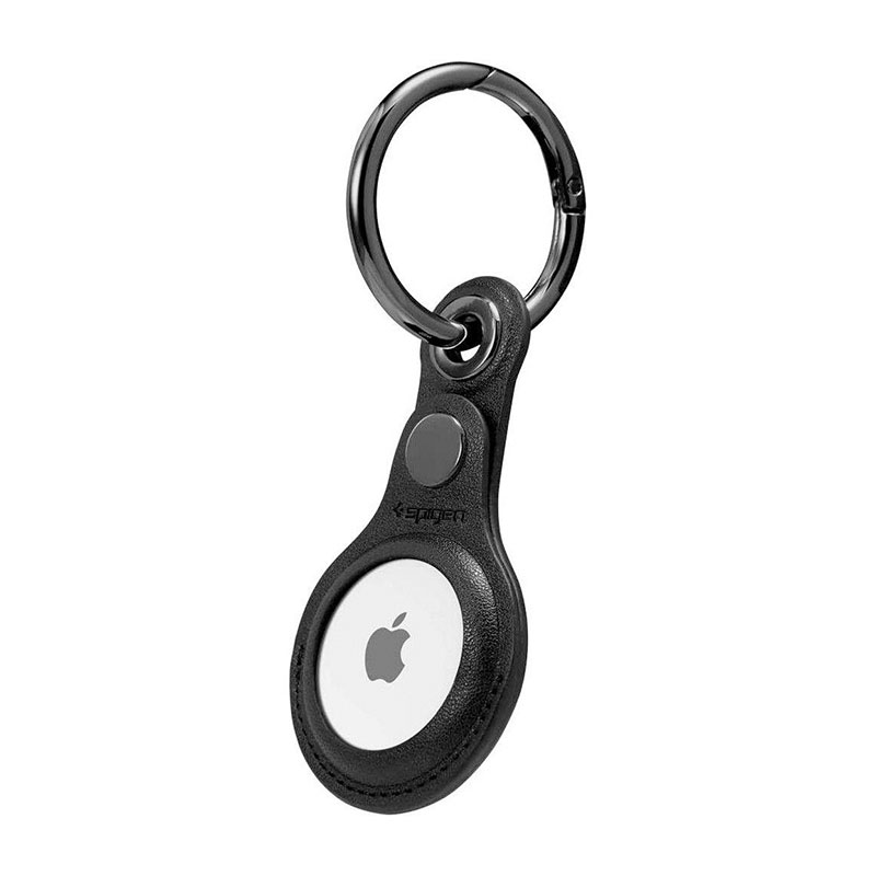 Spigen® Valentinus Secure Leather Case (Apple AirTag) black