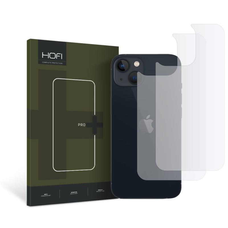 Hofi Hydroflex Pro+ Back Protector 2-Pack (iPhone 14) clear