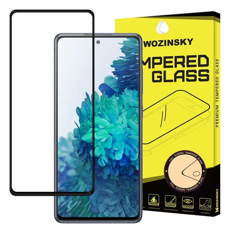 Wozinsky Tempered Glass Full Glue And Coveraged (Samsung Galaxy A72) black