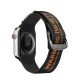 Dux Ducis Outdoor Nylon Strap Λουράκι (Apple Watch All Models) (42/44/45/49mm) black-orange