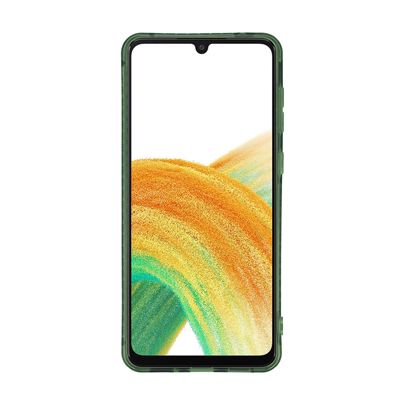 Crystal Diamond 2mm Back Cover Case (Samsung Galaxy A52 / A52s) clear-green