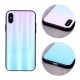 Aurora Glass Case Back Cover (Samsung Galaxy A40) blue-pink