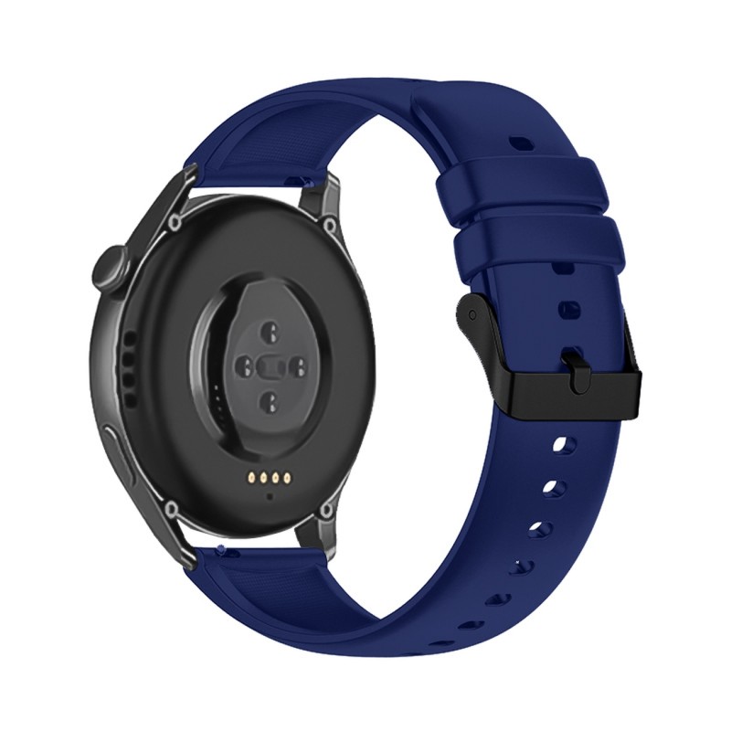 Strap One Line Λουράκι Σιλικόνης (Huawei Watch GT 3) (42mm) navy-blue