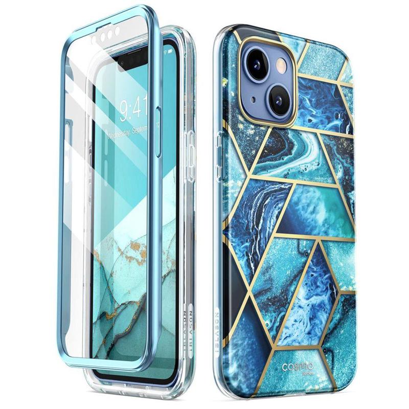 Supcase Cosmo i-Blason Case (iPhone 14 / 13) ocean-blue