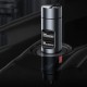 Baseus Energy Column FM Transmitter Βluetooth Car Charger 2x USB QC3.0 3,1A (CCNLZ-0S) silver
