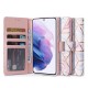 Tech-Protect Wallet Stand Book Case (Samsung Galaxy S21 FE) marble