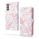 Tech-Protect Wallet Stand Book Case (Samsung Galaxy S21 FE) marble