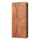 Magnet Fancy Wallet Case (Samsung Galaxy S23) brown
