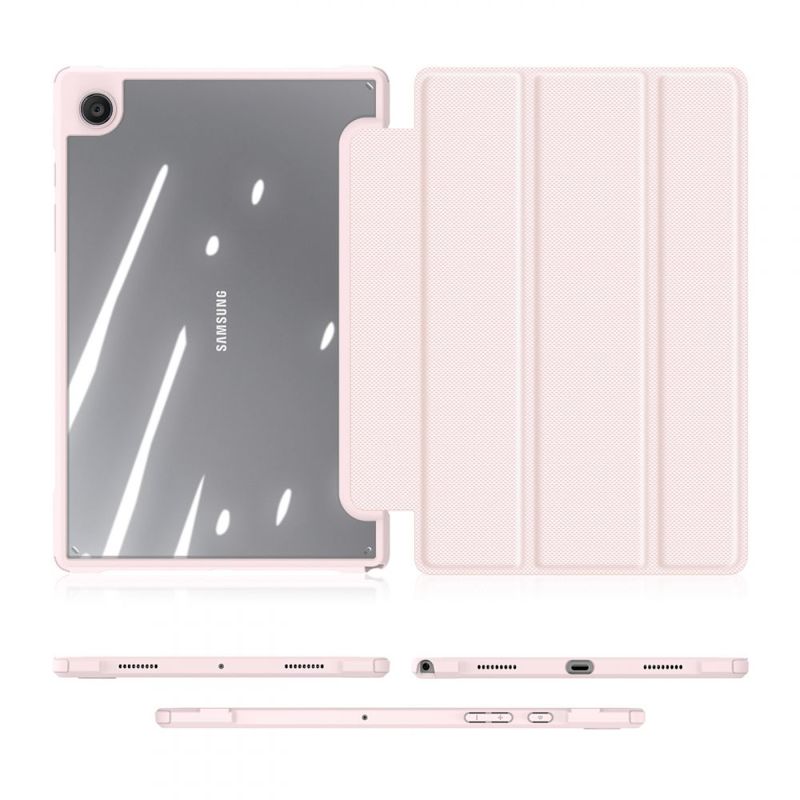 Dux Ducis Toby Book Case με Θήκη για Στυλό (Samsung Galaxy TAB A8 10.5 2021) pink