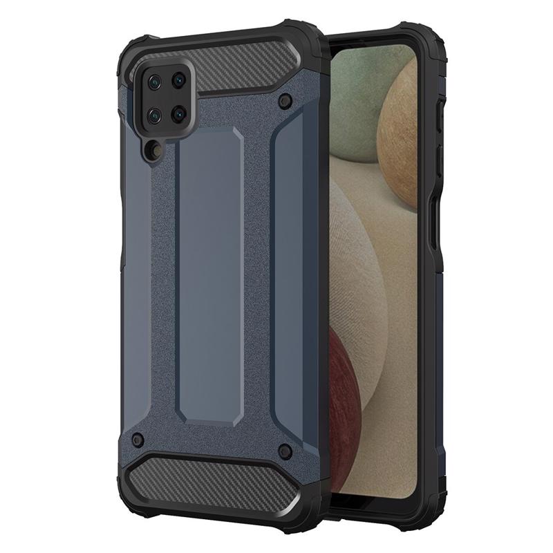 Hybrid Armor Case Rugged Cover (Samsung Galaxy A12/ M12) blue