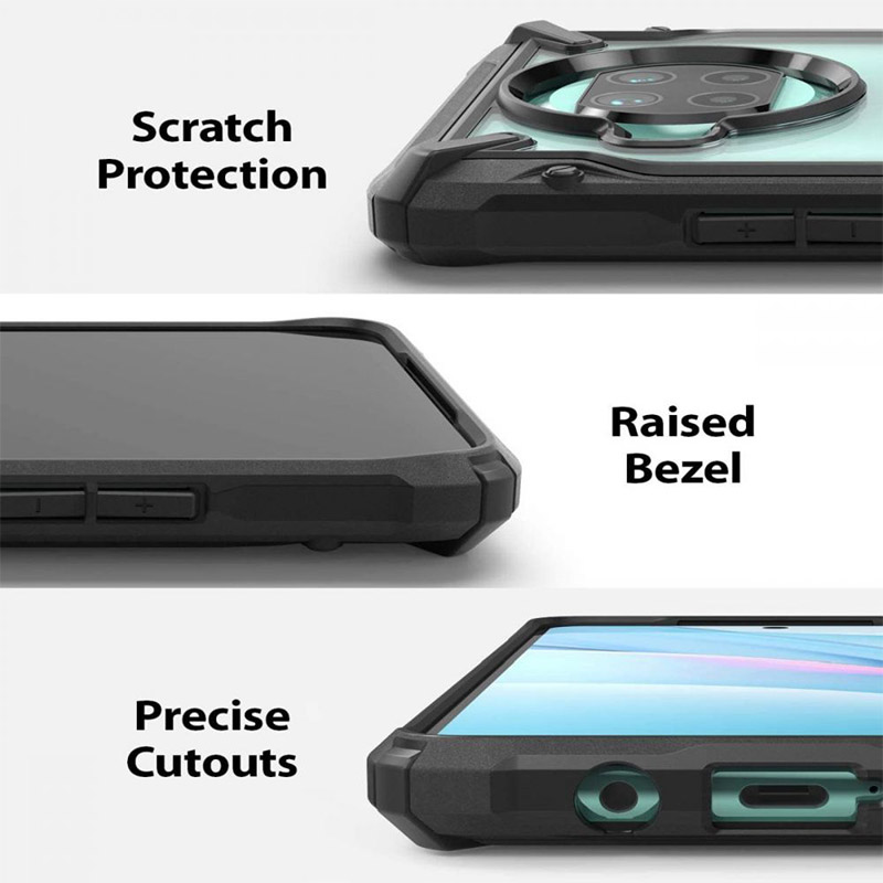 Ringke Fusion-X Back Case (Xiaomi Mi 10T Lite) black (FXXI0032)