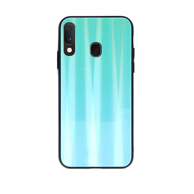 Aurora Glass Case Back Cover (Samsung Galaxy A20e) neo mint