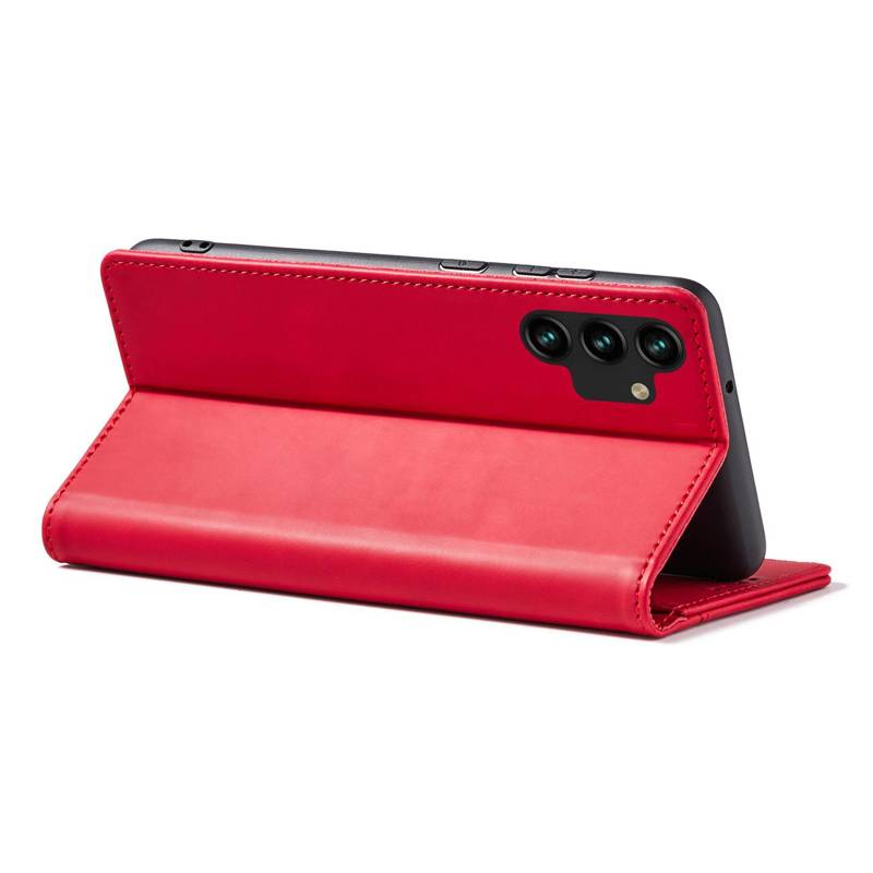 Magnet Fancy Wallet Case (Samsung Galaxy A13 5G / A04S) red