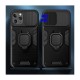 Ring Lens Rugged Case Back Cover (iPhone 14 Pro) black