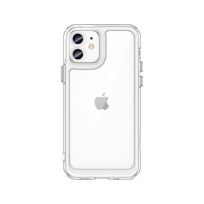 Outer Space Back Cover Case (iPhone 12) clear
