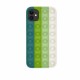 Bubble Pop It Back Case (iPhone 11) (N3) green-white
