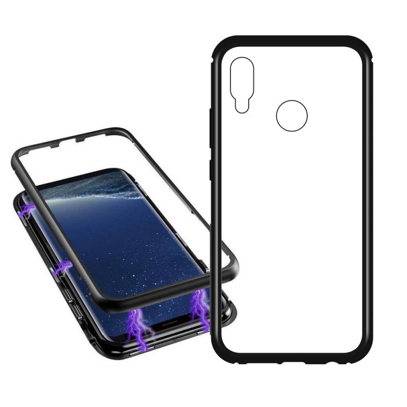 Magnetic 360 Case Full Body Cover (Samsung Galaxy A40) black
