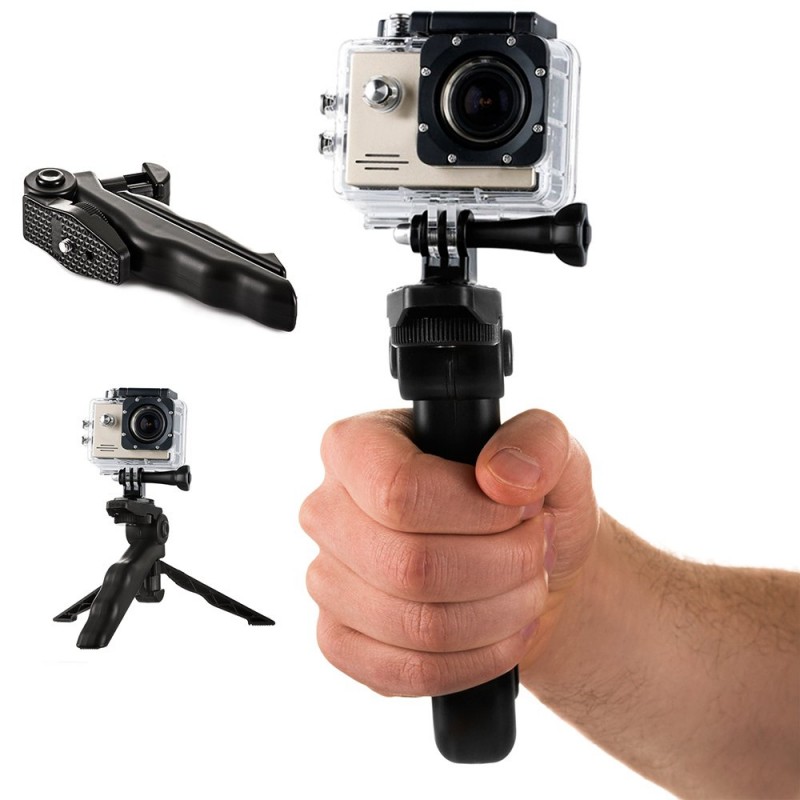 Hand Holder Grip with Tripod (Action Camera)