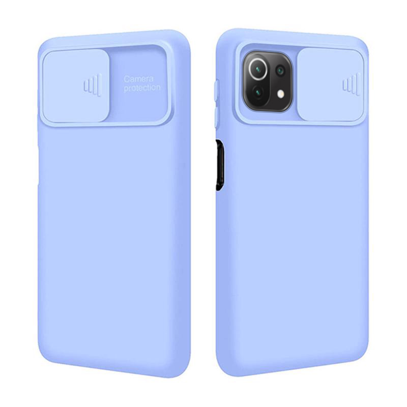 Nexeri Cam Slider Case Back Cover (Xiaomi Mi 11 Lite) light-blue