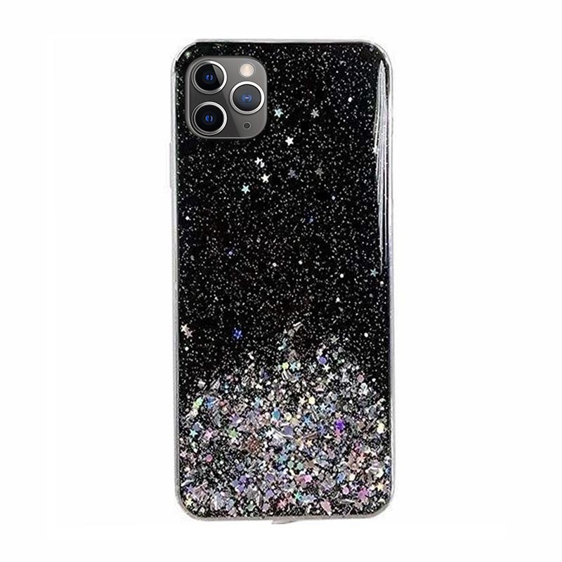 Star Glitter Shining Armor Back Cover (iPhone 11 Pro) black