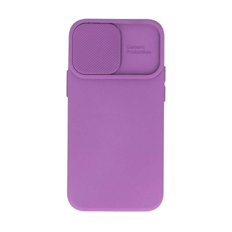 Camshield Soft Case Back Cover (iPhone 14) purple