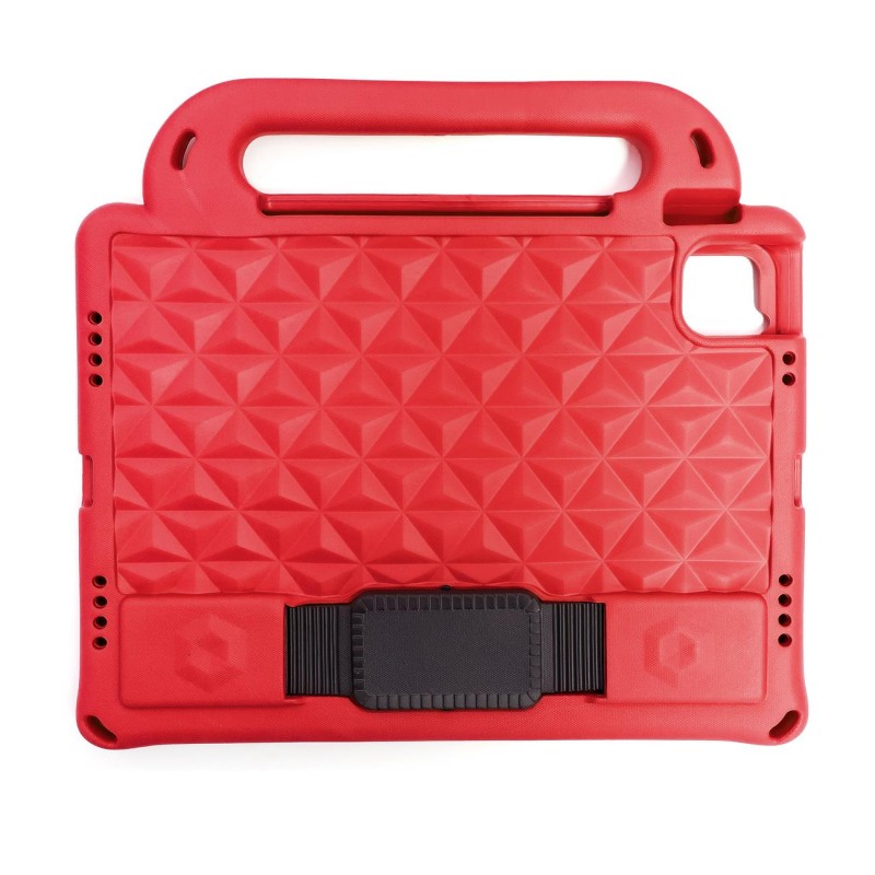 Diamond Tablet Armored Case με Υποδοχή Στυλό (iPad 10.2 2019 / 20 / 21) red