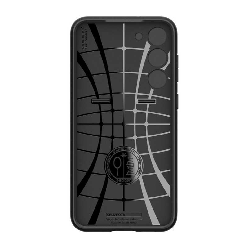 Spigen® Optik Armor ACS05733 Case (Samsung Galaxy S23) black