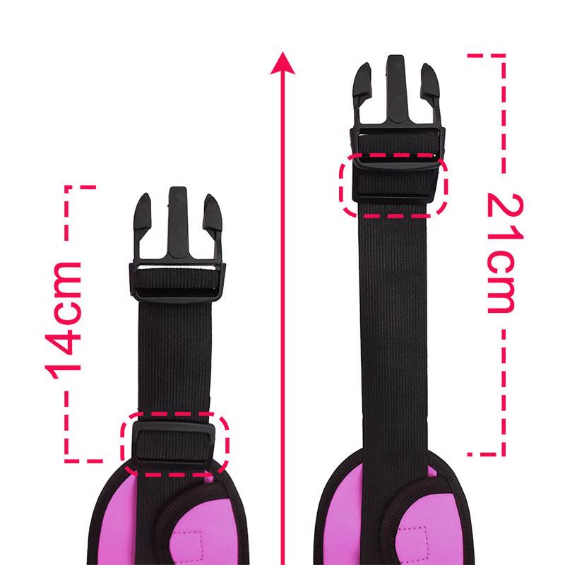 Running Belt + Βottle Ηolder with Headphone Cutout (pink)