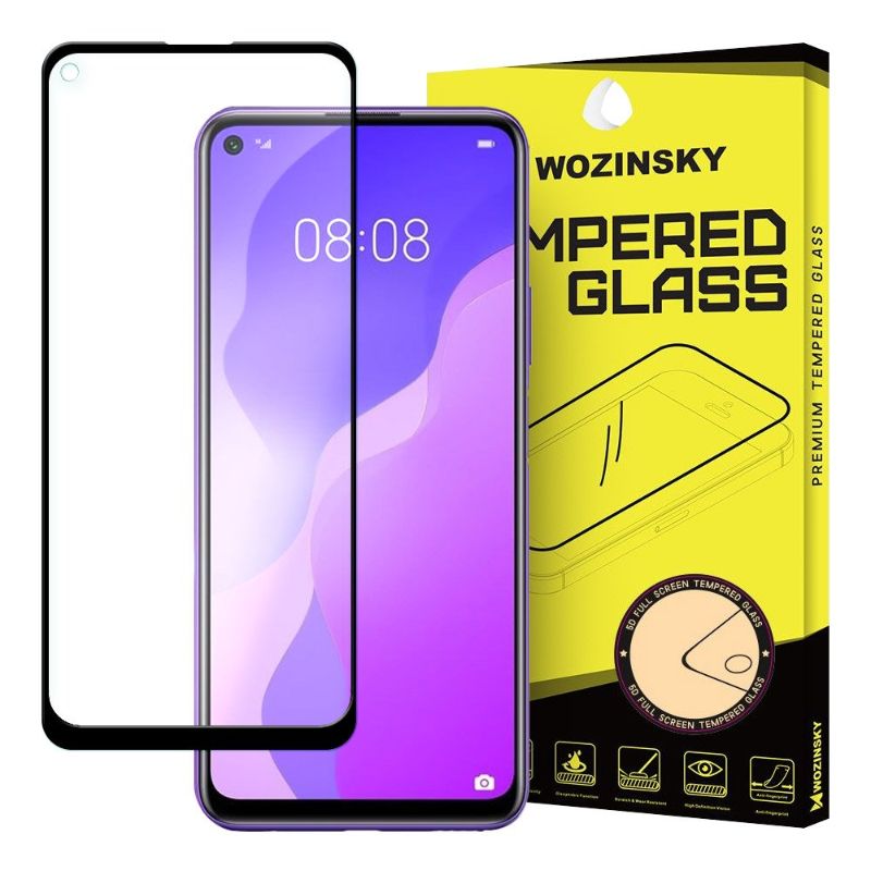 Wozinsky Tempered Glass Full Glue And Coveraged (Huawei P40 Lite 5G) black