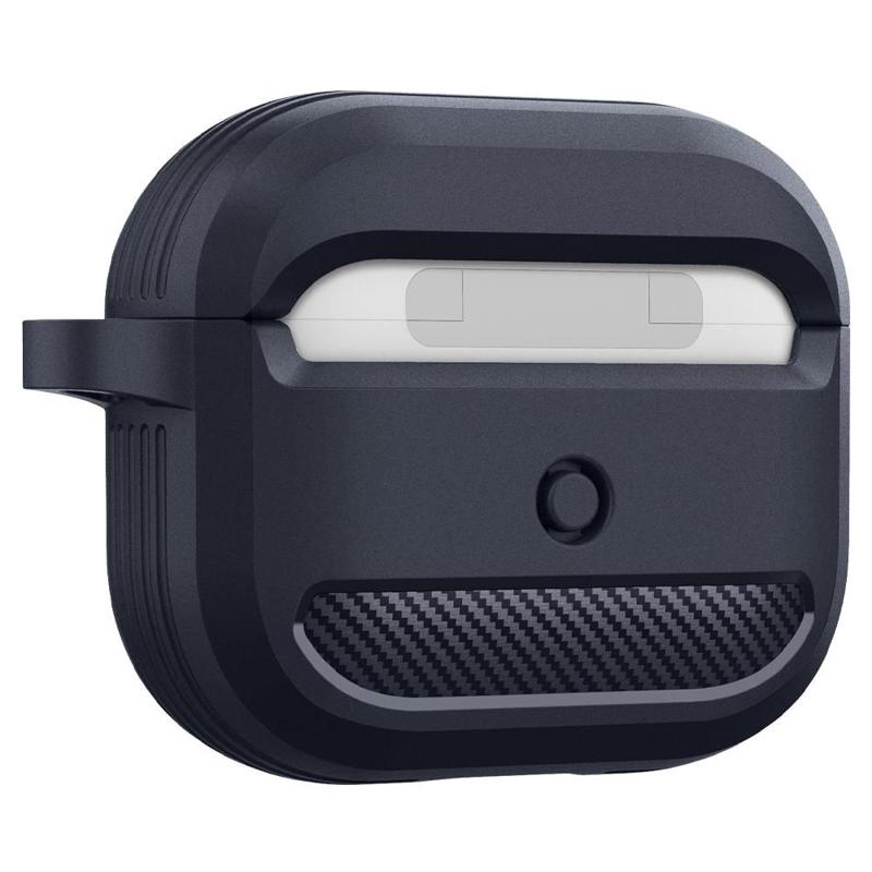 Spigen® Rugged Armor™ Hook Case (Apple AirPods 3) charcoal grey