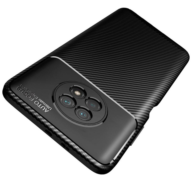 Carbon Fiber Case Back Cover (Xiaomi Redmi Note 9T) black