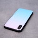 Aurora Glass Case Back Cover (Huawei P40 Lite E) blue-pink