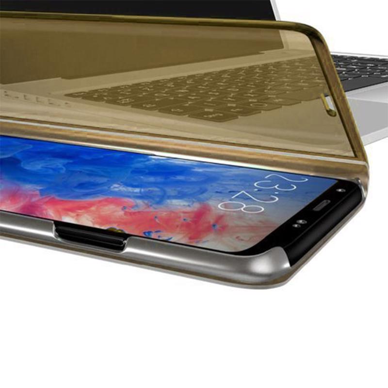 Clear View Case Book Cover (Xiaomi Redmi Note 10 5G / Poco M3 Pro 5G) gold