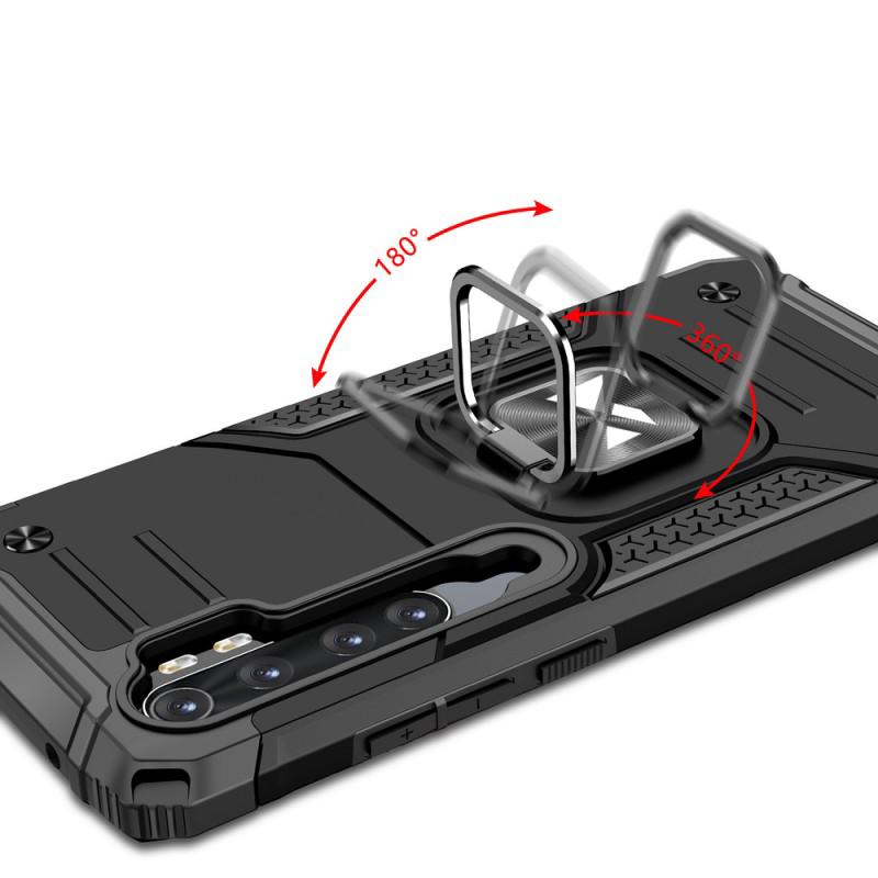 Wozinsky Ring Armor Case Back Cover (Xiaomi Redmi Note 10 Pro) silver
