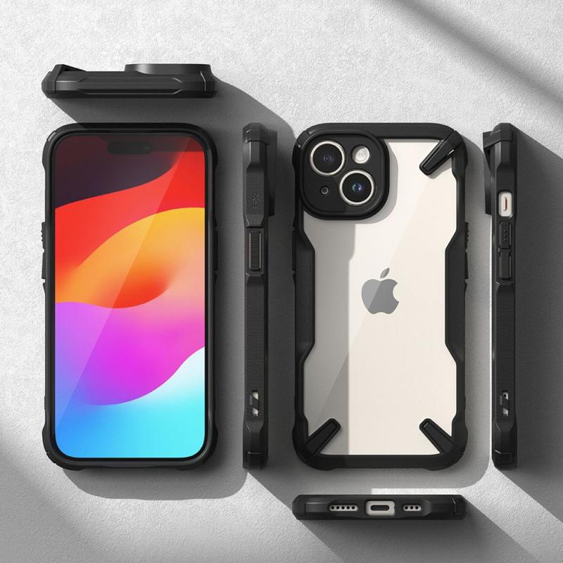 Ringke Fusion-X Back Case (iPhone 15) black