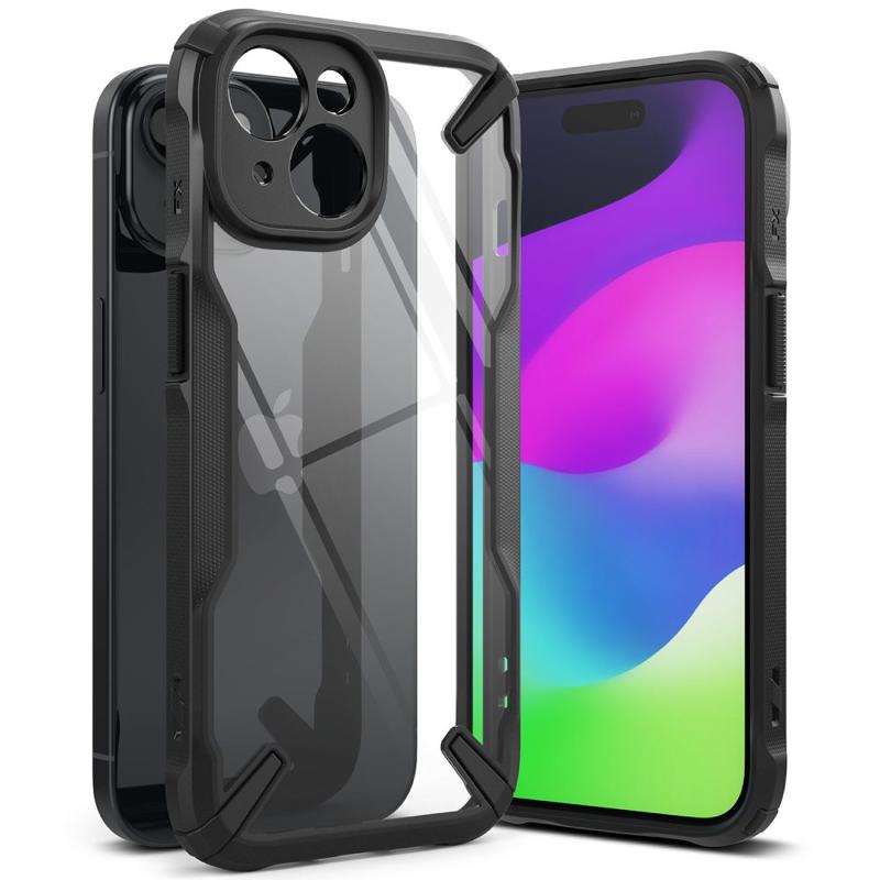 Ringke Fusion-X Back Case (iPhone 15) black