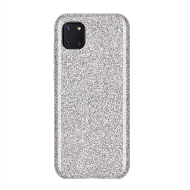 Glitter Shine Case Back Cover (Samsung Galaxy Note 10 Lite) silver