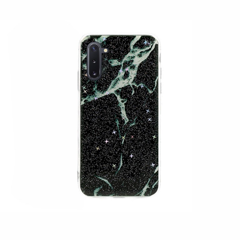 Vennus Marble Stone Case Design 7 (Samsung Galaxy Note 10) black