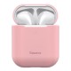 Baseus Ultrathin Series Θήκη σιλικόνης (Apple Airpods) (WIAPPOD-BZ04) pink