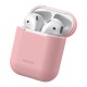 Baseus Ultrathin Series Θήκη σιλικόνης (Apple Airpods) (WIAPPOD-BZ04) pink