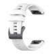 Silicone IconBand Λουράκι (Garmin Fenix 5X-5X Plus / 6X-6X Pro / 7X-7X Pro / 8) (51mm) white (7)