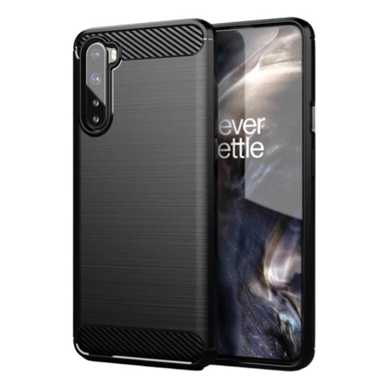 Carbon Case Back Cover (OnePlus Nord) black