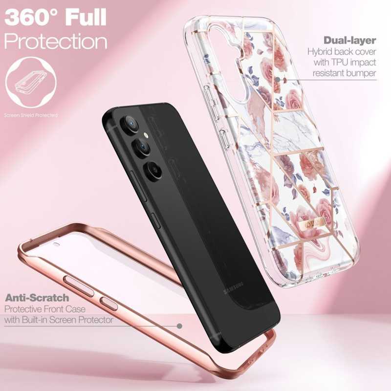 Tech-Protect Velar 360 Full Cover Case (Samsung Galaxy A54 5G) marble