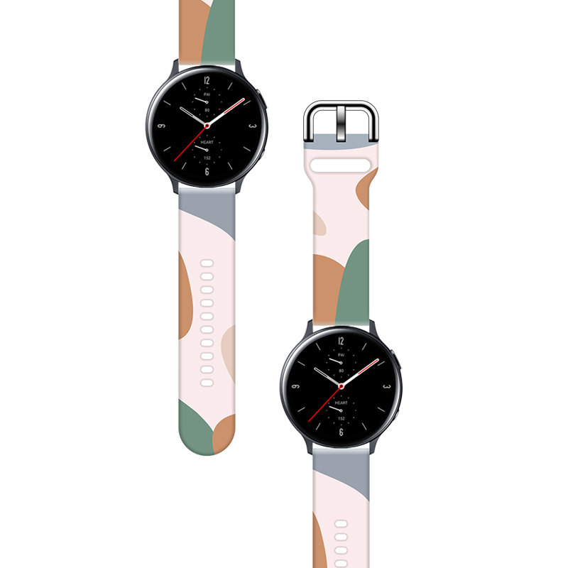 Silicone Band Moro Λουράκι Σιλικόνης (Samsung Galaxy Watch 46mm) camo-pink-brown (11)
